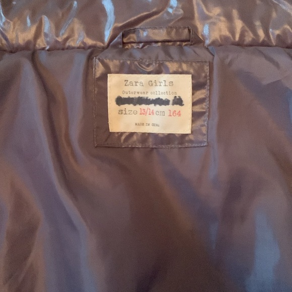 Zara Girls - Outerwear Jacket - Winter Collection - Picture 4 of 7